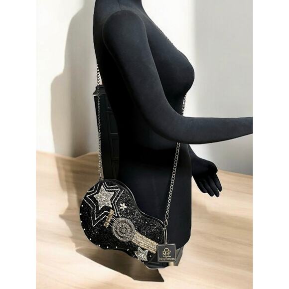 NWT Mary Frances Bag #N 413 “Superstar” Beaded Bag - Picture 7 of 11